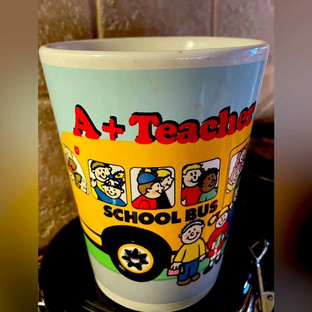 🍎 Teacher or Anyone’s Coffee Mug makes an Excellent gift! Vin A+ Teacher Mug
